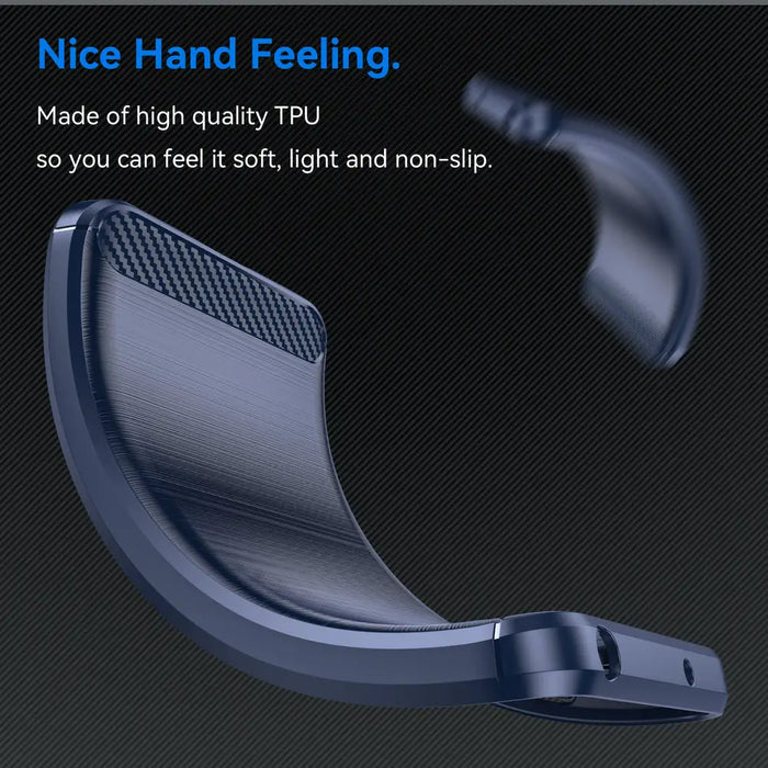 Carbon Case for Xiaomi Redmi Note 13 Pro+ - blue - Cell phone cases and covers<<<HurtelXML