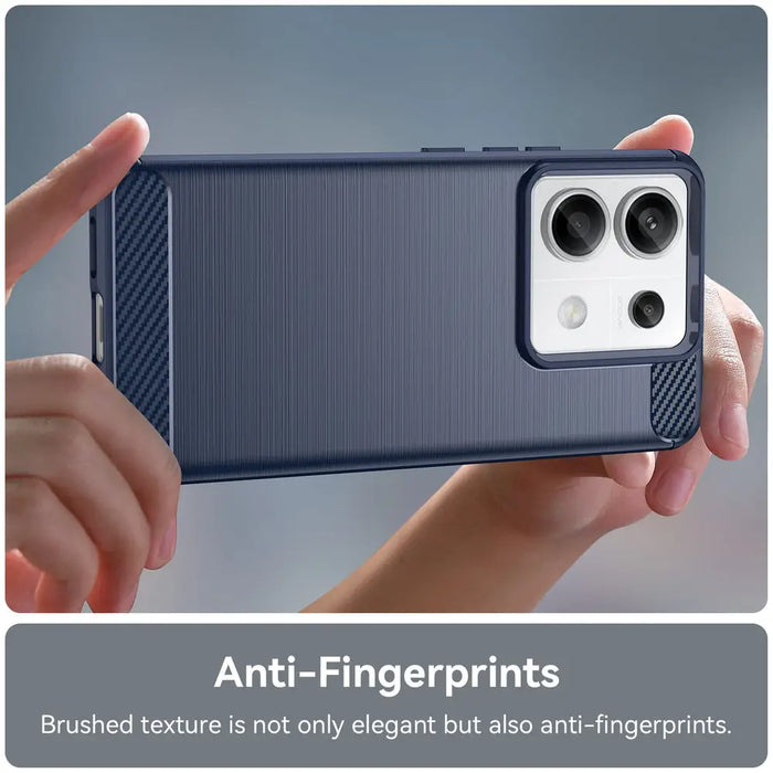 Carbon Case for Xiaomi Redmi Note 13 Pro - blue - Cell phone cases and covers<<<HurtelXML