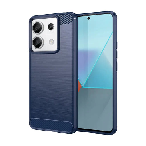 Carbon Case for Xiaomi Redmi Note 13 Pro+ - blue - Cell phone cases and covers<<<HurtelXML