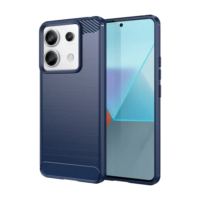 Carbon Case for Xiaomi Redmi Note 13 Pro+ - blue - Cell phone cases and covers<<<HurtelXML