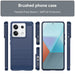 Carbon Case for Xiaomi Redmi Note 13 Pro - blue - Cell phone cases and covers<<<HurtelXML