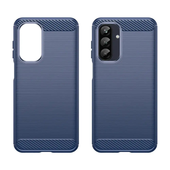 Carbon Case Samsung Galaxy A56 / A36 Blue - Cell phone cases and covers<<<HurtelXML