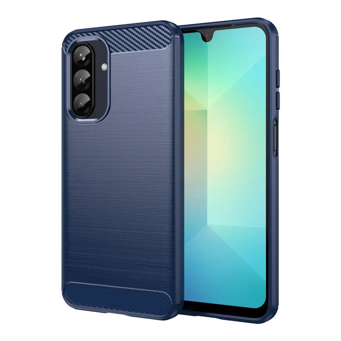 Carbon Case Samsung Galaxy A56 / A36 Blue - Cell phone cases and covers<<<HurtelXML