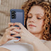 Carbon Case Samsung Galaxy A56 / A36 Blue - Cell phone cases and covers<<<HurtelXML