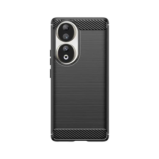 Carbon Case silicone case for Honor 90 - black - Cell phone cases and covers<<<HurtelXML