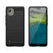 Carbon Case silicone case for Nokia C110 - black - Cell phone cases and covers<<<HurtelXML