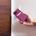 Card Armor Case Pouch Cover For Samsung Galaxy A32 4G Card Wallet Silicone Armor Cover Air Bag Raspberry - Cell phone