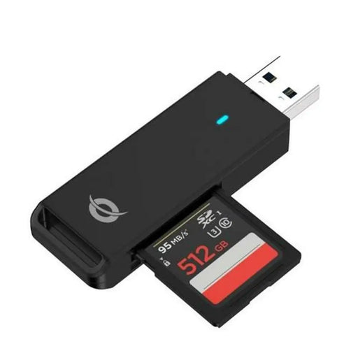 Card Reader Conceptronic Black - Компютър Мрежи и компоненти<<<Компютри| Електроника<<<BigBuy&&&Мулти Четец за