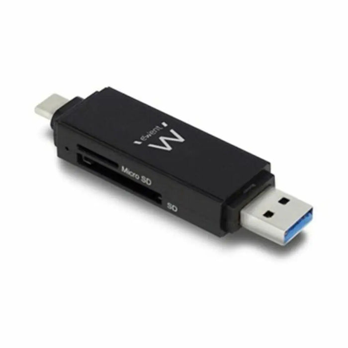 Card Reader Ewent EW1075 USB 3.1 Gen 1 Black - Компютър Мрежи и компоненти<<<Компютри| Електроника<<<BigBuy&&&Мулти