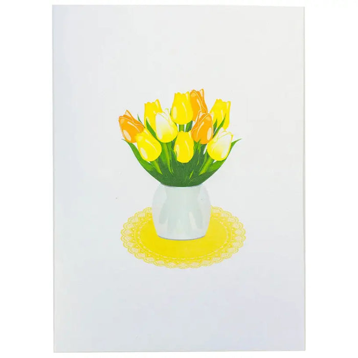 CARD TULIP POP-UP ’TULIP’ KIRIORI 10722 - Парти артикули<<<Декорации<<<Мебели и интериор<<<Praktiker