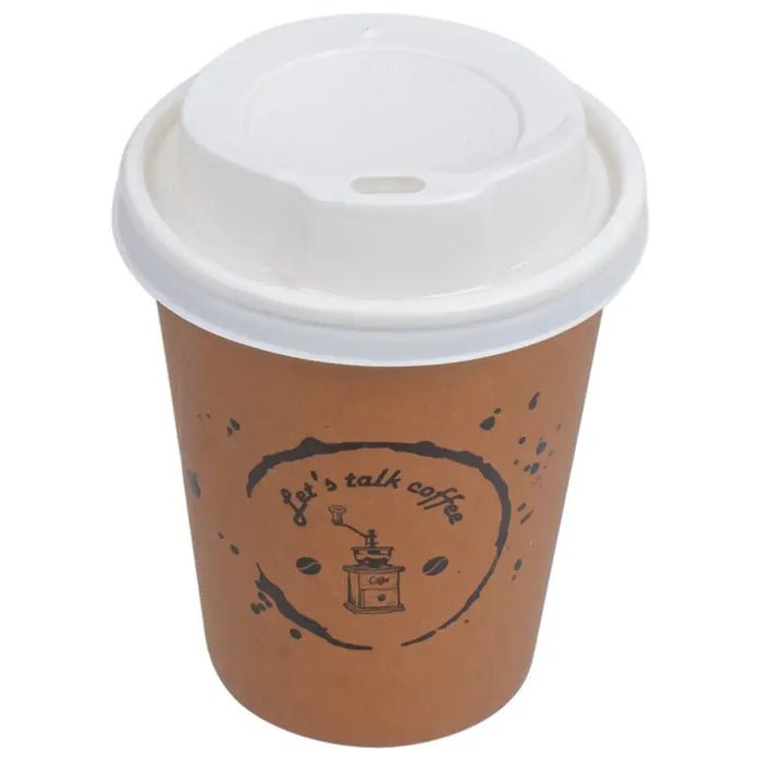 CARDBOARD CUPS WITH LID 8OZ ECO4HOME - Други кухненски пособия<<<Домашни потреби<<<Кухня<<<Praktiker