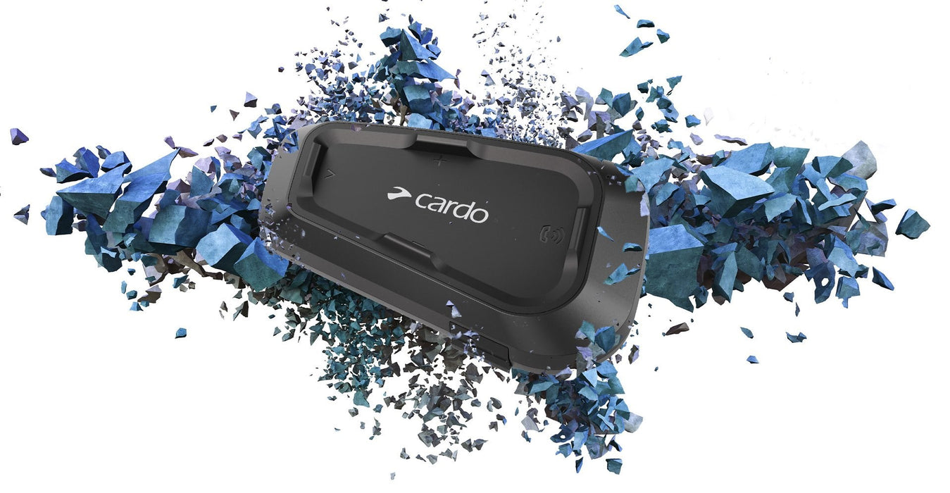 Cardo Spirit HD Duo motorcycle intercom 2 channels 600 m Black