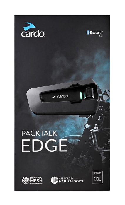 Cardo PT200001 motorcycle intercom 2 channels 1600 m Black