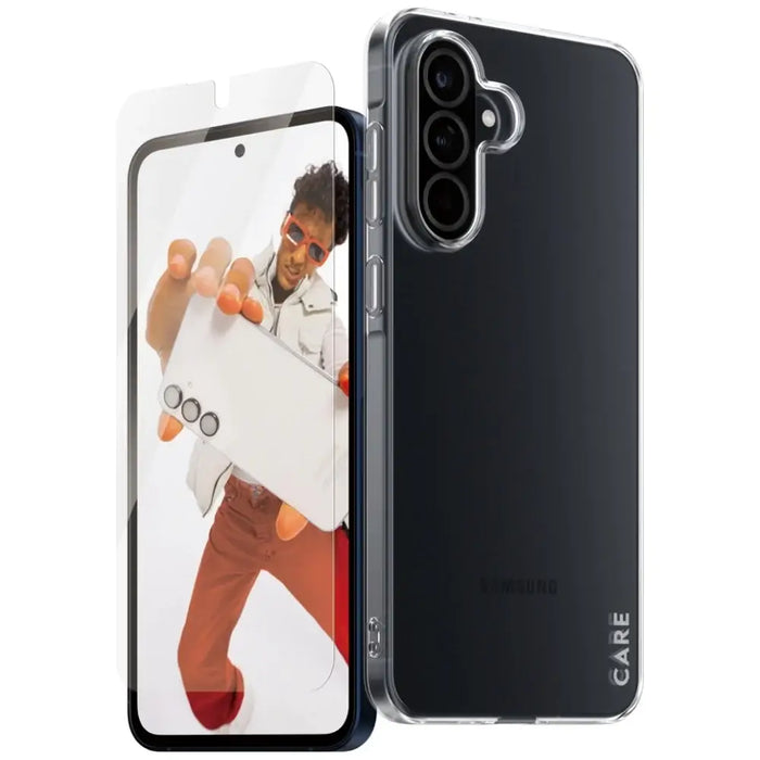 CARE by PanzerGlass Fashion 2in1 Case + Glass for Samsung Galaxy A56 5G - transparent - Cell phone cases