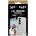 CARE by PanzerGlass Fashion 2in1 Case + Glass protection set for Samsung Galaxy S25 - Cell phone cases