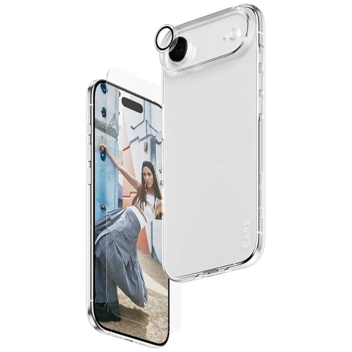 CARE by PanzerGlass Fashionable Combo 3in1 Protective Set Case + Glass + Lens for iPhone Air - Cell phone cases