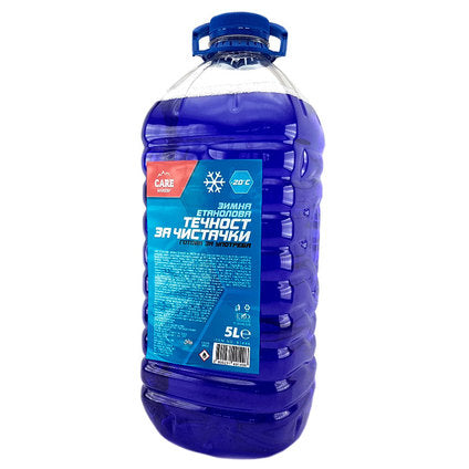 WINTER WIPER FLUID -20C 5L READY TO USE CARE
