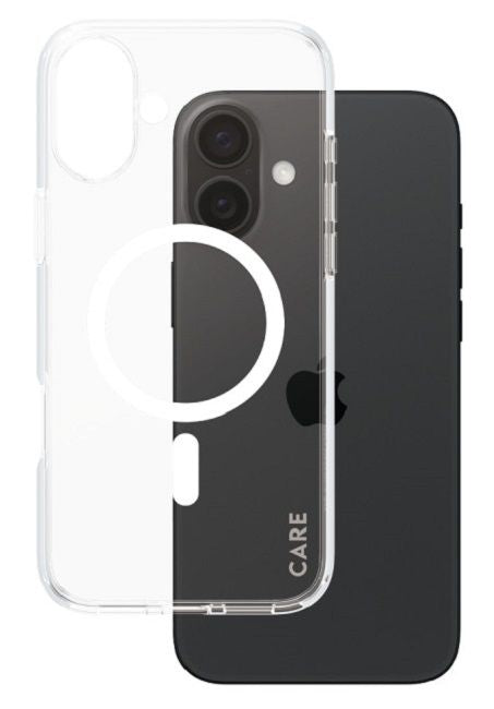 CARE by PanzerGlass Flagship Case iPhone 16 Plus 6.7" white/white MagSafe 1339