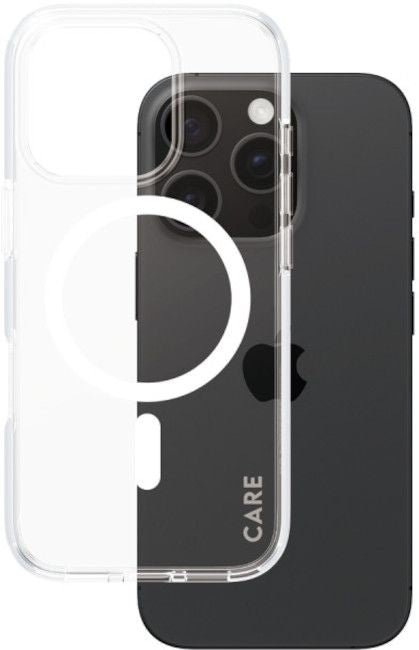 CARE by PanzerGlass Flagship Case iPhone 16 Pro 6.3"" black/black MagSafe 1346