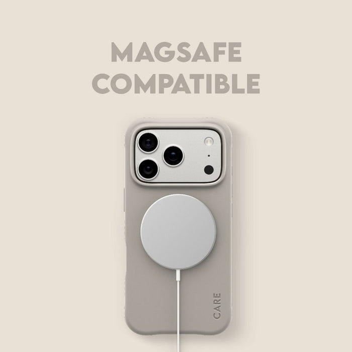 CARE by PanzerGlass Fashionable Samba MagSafe Case for iPhone 17 Pro - Gray