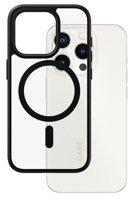 CARE by PanzerGlass Urban Combat Case MagSafe for iPhone 15 Pro - Black