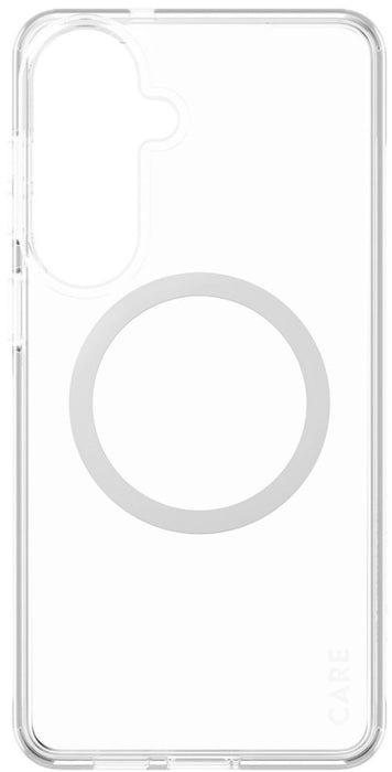 CARE by PanzerGlass Urban Explorer Transparent Case w. White Qi for Samsung Galaxy S26+ - transparent