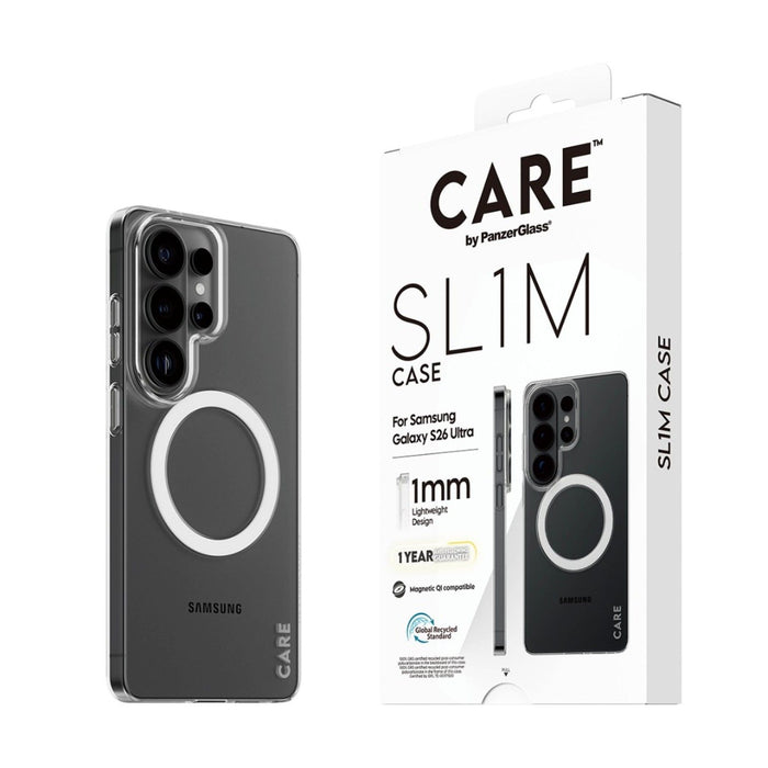 CARE by PanzerGlass SL1M Case for Samsung Galaxy S26 Ultra - Transparent