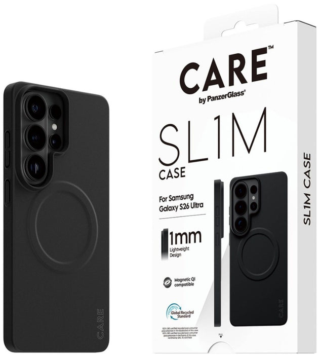 CARE by PanzerGlass SL1M Case for Samsung Galaxy S26 Ultra - Black