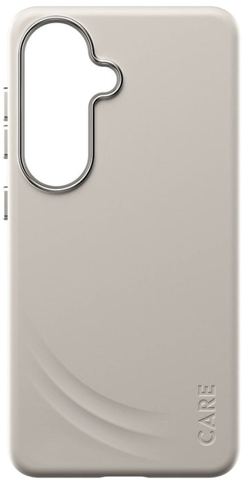 CARE by PanzerGlass Flow Vanilla Qi Case for Samsung Galaxy S26 - Beige