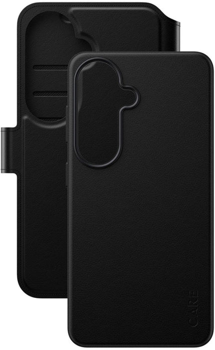 CARE by PanzerGlass Tango 2in1 Wallet Case for Samsung Galaxy S26 - Black