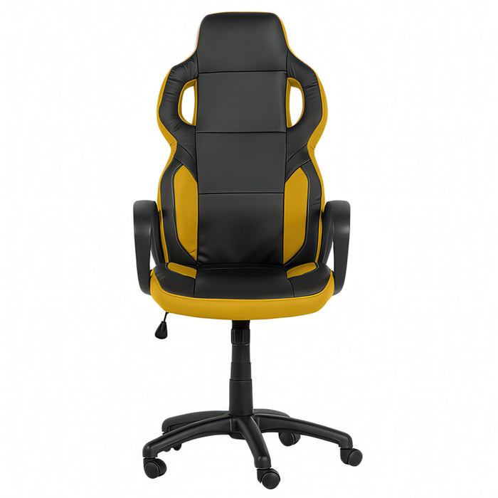 OFFICE GAMING CHAIR CARMEN 7510 BLACK-YELLOW