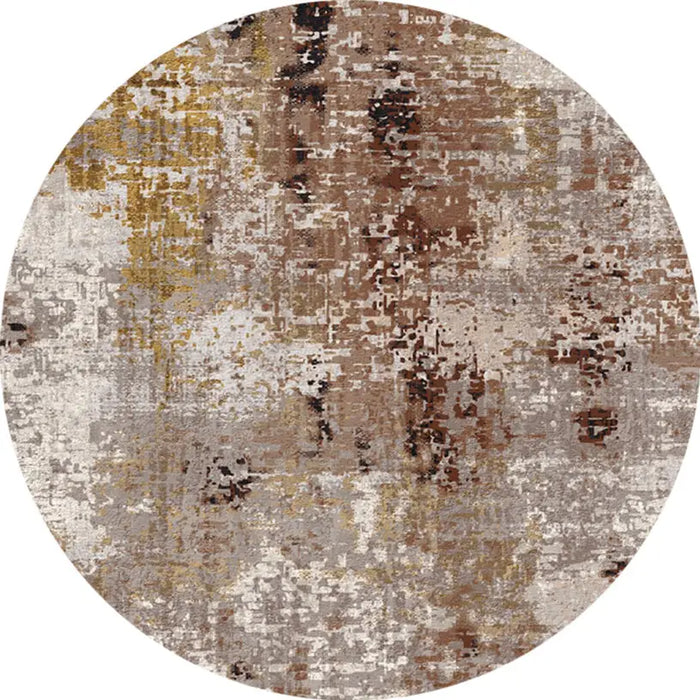 CARPET EVEREST BEIGE-BROWN Φ80 CM - Килими<<<Килими<<<Мебели и интериор<<<Praktiker&&&Килими<<<Килими<<<Подови и стенни