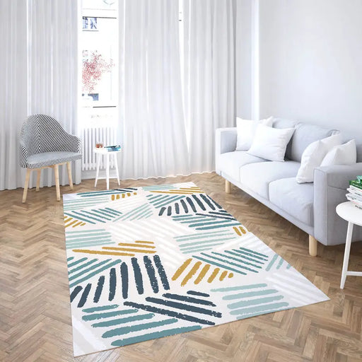 CARPET WITH PRINT DEON WITH PRINT 120X180 CM ORGANIC - Килими<<<Килими<<<Мебели и