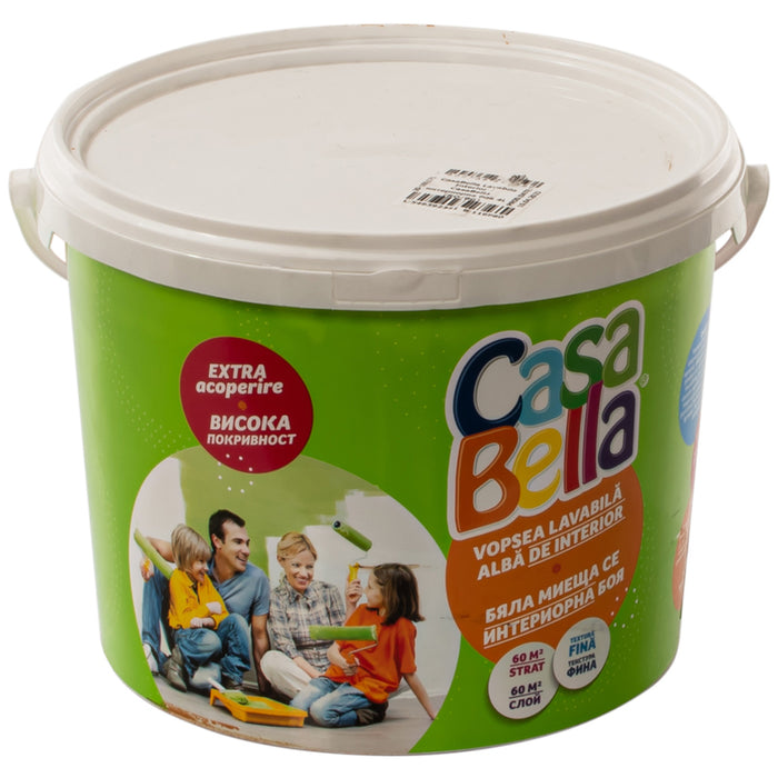 INTERIOR PAINT WHITE 4 L CASA BELLA