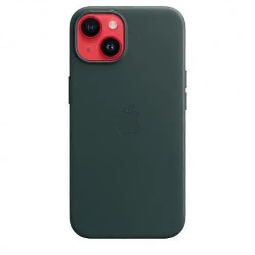 Case Apple iPhone 14 Leather Forest Green mpp53 - Калъфи за телефони<<<Аксесоари за телефони<<<Телефони<<<Телефони и