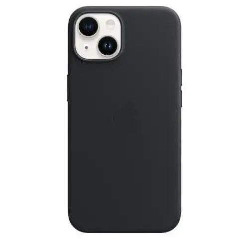 Case Apple iPhone 14 Leather Midnight mpp43 - Калъфи за телефони<<<Аксесоари за телефони<<<Телефони<<<Телефони и