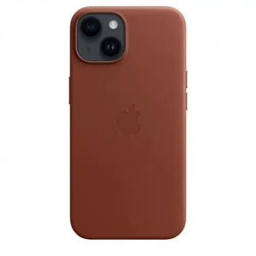 Case Apple iPhone 14 Leather Umber mpp73 - Калъфи за телефони<<<Аксесоари за телефони<<<Телефони<<<Телефони и