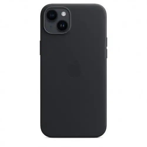 Case Apple iPhone 14 Plus Leather Midnight mpp93 - Калъфи за телефони<<<Аксесоари за телефони<<<Телефони<<<Телефони и