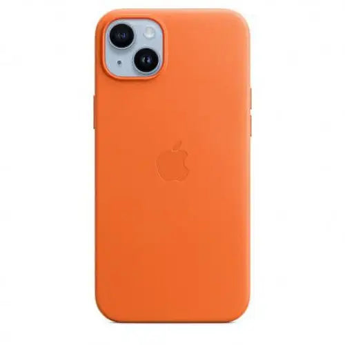 Case Apple iPhone 14 Plus Leather Orange mppf3 - Калъфи за телефони<<<Аксесоари за телефони<<<Телефони<<<Телефони и