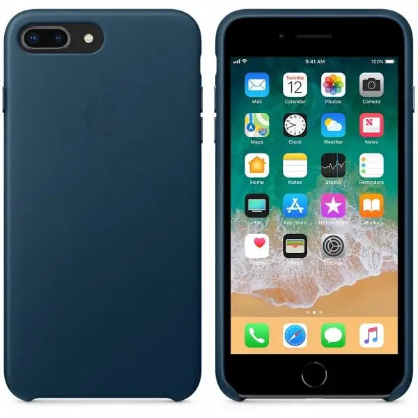 Case Apple IPHONE PLUS 8/7 LEATHER CASE - COSMOS BLUE MQHR2 - Калъфи за телефони<<<Аксесоари за