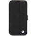 Case BMW BMBKP14X22RDPK iPhone 14 Pro Max 6.7’’ black/black bookcase Leather Textured&Stripe - Cell phone cases