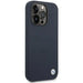 Case BMW BMHMP14LSILNA iPhone 14 Pro 6.1’’ navy blue/navy Silicone Metal Logo MagSafe - Cell phone cases