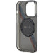Case BMW BMHMP14XHDTK iPhone 14 Pro Max 6.7’’ grey/grey hardcase Tricolor Stripes MagSafe - Cell phone cases