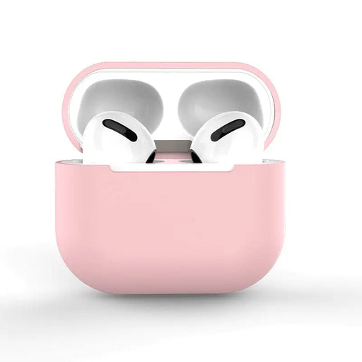 Case for AirPods 2 / AirPods 1 Silicone Soft Earphone Cover Pink (Case C) - Cell phone cases and covers<<<HurtelXML