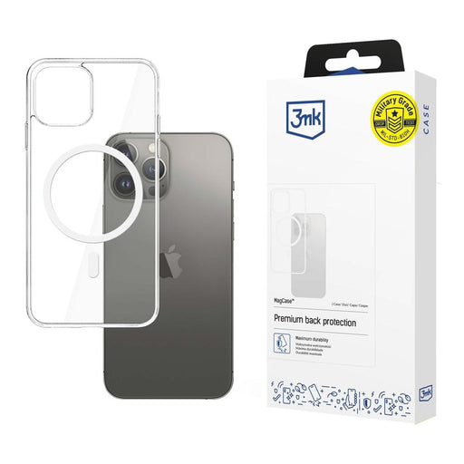 Case for iPhone 13 Pro Max compatible with MagSafe series 3mk MagCase - transparent - *Kategoria tymczasowa<<<HurtelXML