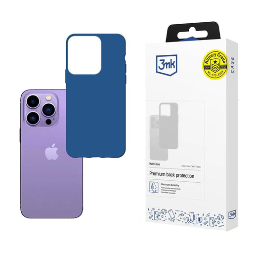 Case for iPhone 14 Pro Max from the 3mk Matt Case series - blue - *Kategoria tymczasowa<<<HurtelXML