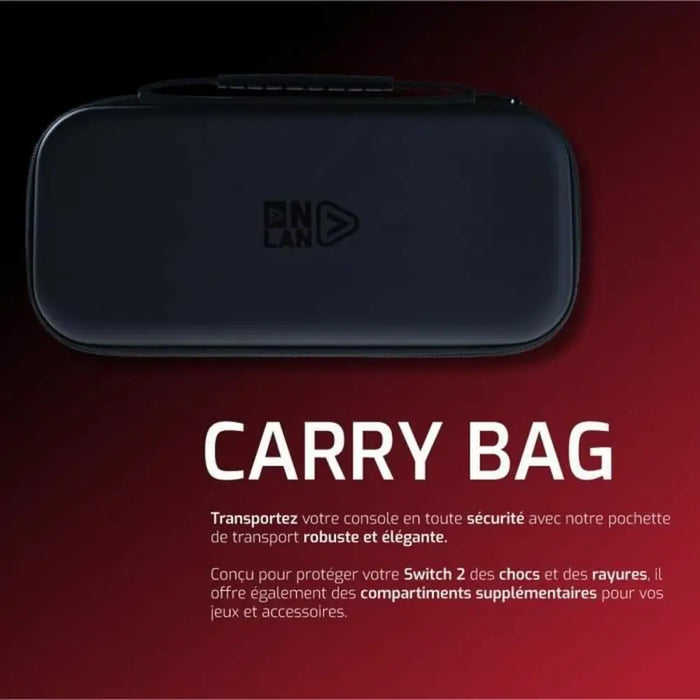 Case for Nintendo Switch Onlan Nintendo Switch 2 Black - Електроника Игри<<<Компютри| Електроника<<<BigBuy&&&Видео