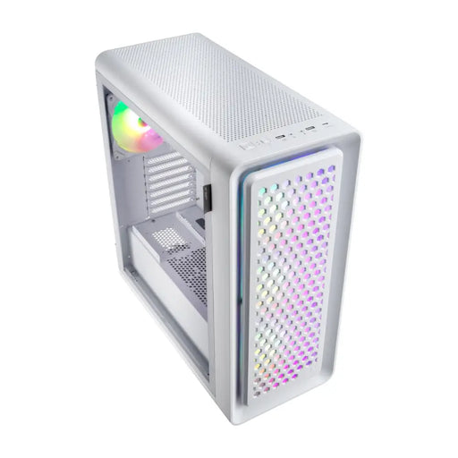 Case FSP CUT593 ATX Ultra-Tower Type-C 4 x ARGB 140mm White - Кутии за компютри<<<Компютърни компоненти<<<ValiAPI