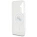 Case Karl Lagerfeld Button Karl & Choupette Heads Printed Logo MagSafe Samsung Galaxy S25 Plus white - Cell phone cases
