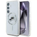 Case Karl Lagerfeld Button Karl & Choupette Heads Printed Logo MagSafe Samsung Galaxy S25 Plus white - Cell phone cases